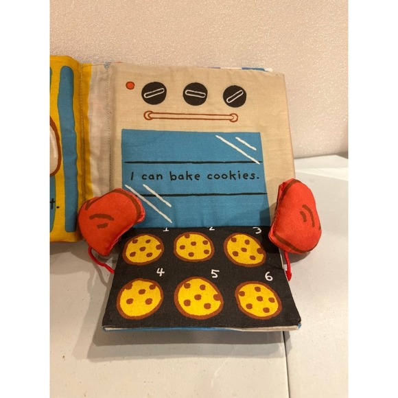 Melissa and Doug K's Kids Cloth Book LITTLE CHEF - Picture 6 of 11